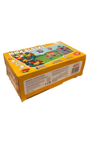 144 Parça Blok Setler Mega Block Set Lego Uyumlu Karton Kutulu - 5