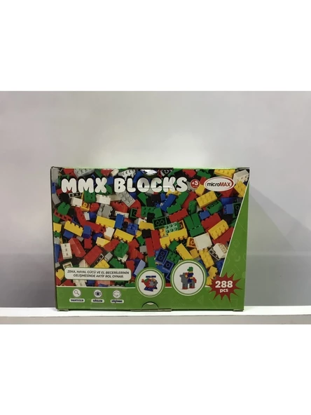 288 Parça Blok Setler Mega Block Set Lego Uyumlu Karton Kutulu - 3