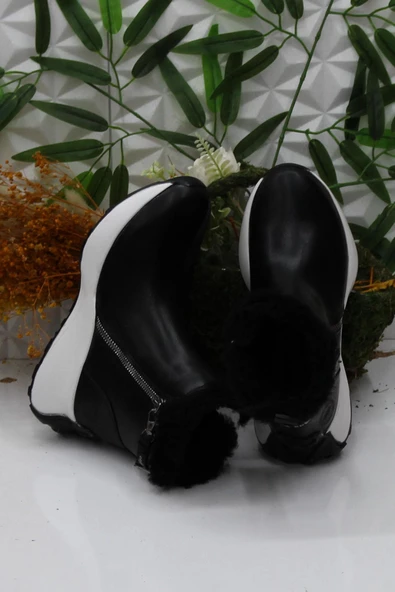 M.P 242-1882 Siyah Rahat Orijinal Ürün Kadın Bot - Resim 5