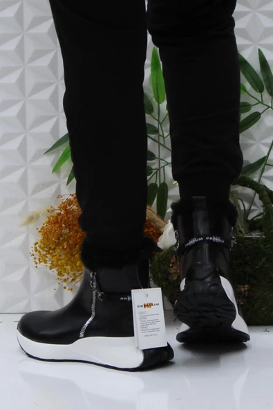 M.P 242-1882 Siyah Rahat Orijinal Ürün Kadın Bot - Resim 4