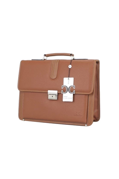 Taba Klasik Evrak Model Erkek 15.6 inç Laptop Çantası - 4