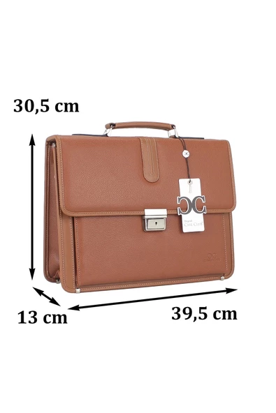 Taba Klasik Evrak Model Erkek 15.6 inç Laptop Çantası - 2