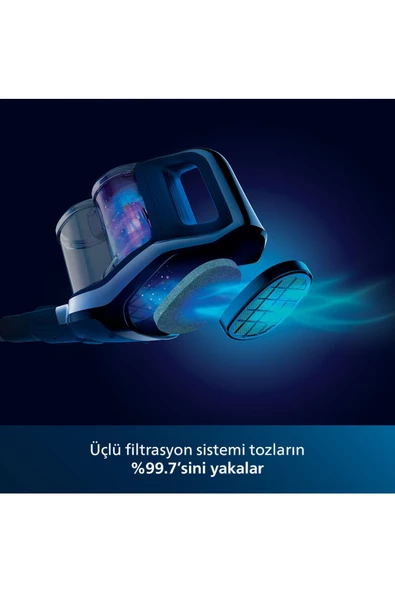 Philips Speedpro Max Xc7043 01 Elektrikli Süpürge - 6