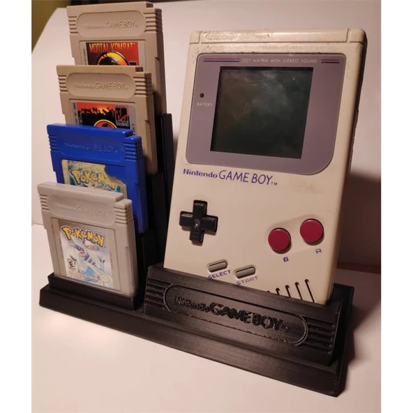 Nintendo Gameboy ve Oyunları İçin Stand