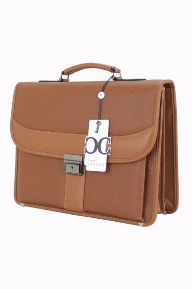 Taba Klasik Evrak Model Erkek 15.6 inç Laptop Çantası - 4