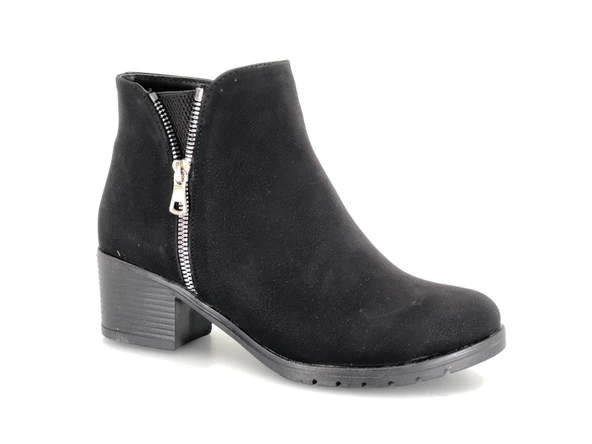 Mehtap Çift Fermuarlı Günlük Kadın Bot - Resim 6