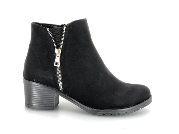 Mehtap Çift Fermuarlı Günlük Kadın Bot - Resim 2