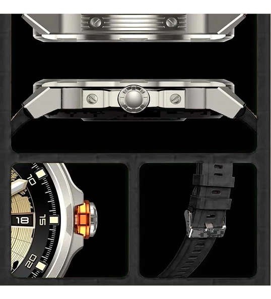 TT_Castu-SK50 1,93 İnc Amoled Ekran Akıllı Saat - Resim 4