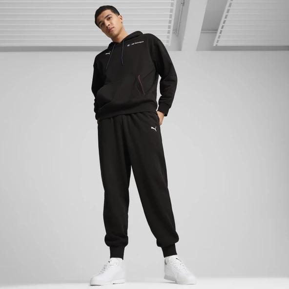 Puma 627498-01 BMW MMS ESS+ Hoodie Fleece Erkek Kapüşonlu Sweatshirt - 5