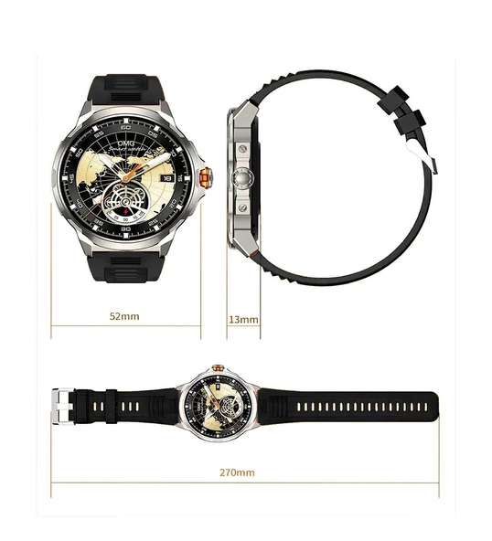 TT_Castu-SK50 1,93 İnc Amoled Ekran Akıllı Saat - Resim 3