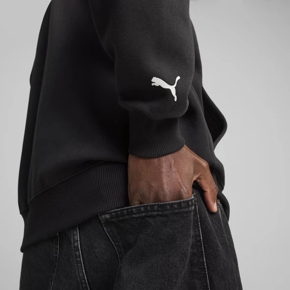 Puma 627054 Ferrari Race Big Shield Hdie Erkek Kapüşonlu Sweatshirt - 10