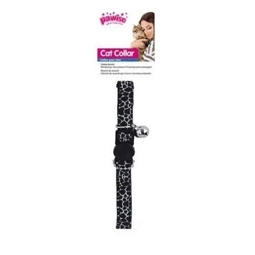 Pawise Kedi Boyun Tasması Siyah 20-30 Cm