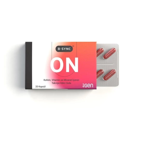B-Sync On Kafein 20 Kapsül ürün görseli 1
