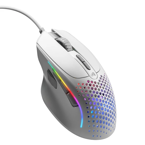 Glorious Model I 2 66 Gram 9 Düğmeli Kablolu Oyuncu Mouse Beyaz - 3