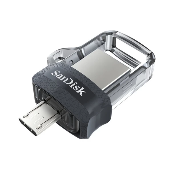 SanDisk Ultra Dual Drive m3.0 64GB Grey & Silver