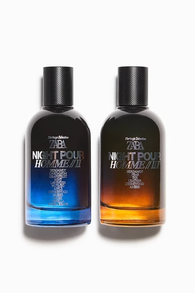 ZARA NIGHT POUR HOMME II + III 100 ML