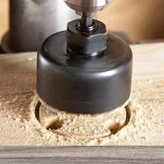 6 Parça Demir Ahşap Alçıpan Delme Buat Açma Seti - 6