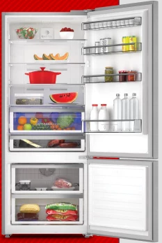 Arçelik 274532 EB Beyaz Kombi Tipi No Frost Buzdolabı - 3