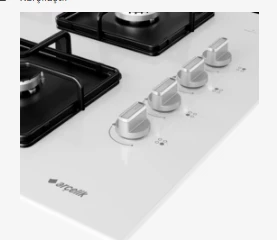 Arçelik OCD K 651 EB Beyaz Cam Ankastre Ocak - 3