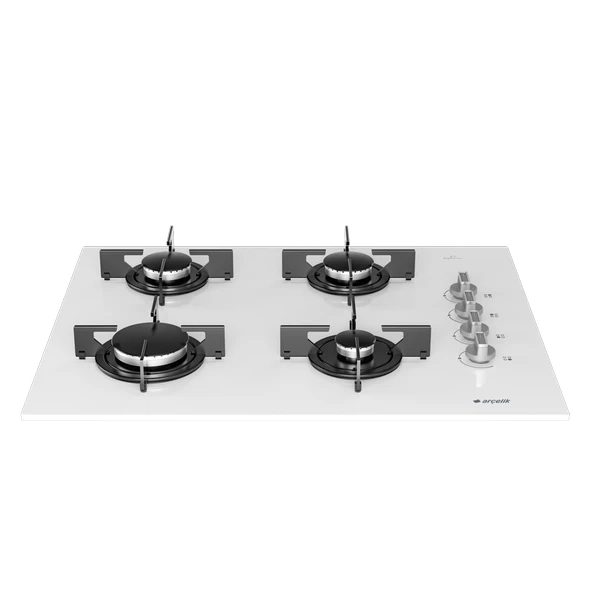 Arçelik OCD T 651 EB Beyaz Cam Ankastre Ocak - 3