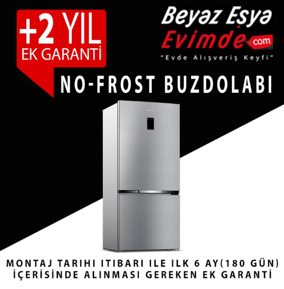 EK GARANTİ BELGESİ / 0-6 Ay İçerisinde Geçerli +2 Yil Ek Garanti Belgesi (No Frost Buzdolabı İçin Geçerli Ek Garanti Belgesi)  (Ürün Değildir Ek Garanti Belgesidir)