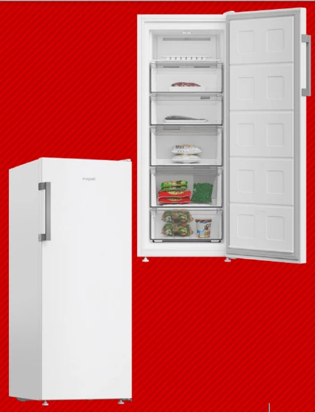 Arçelik 2162 NFB Beyaz 6 Çekmeceli No Frost Derin Dondurucu - 3