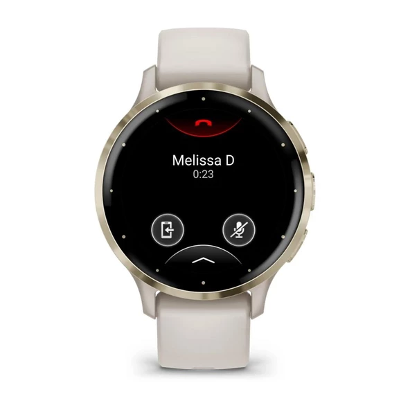 Garmin Venu 3S Soft Gold | Fil Dişi Kayışlı - 6