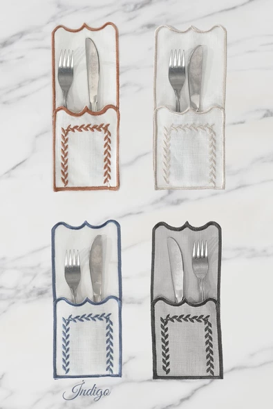 Nazik Home Olimpus 4 lü Kaşıklık - Resim 2