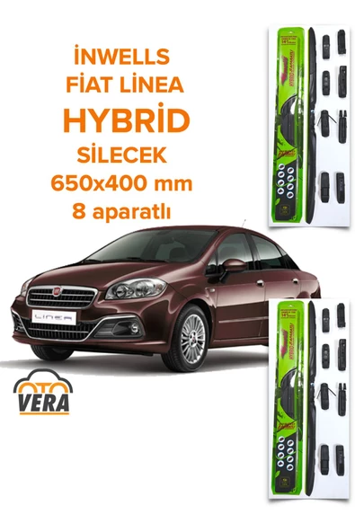 Inwells Fiat Linea Inwells HYBRİD Silecek Takımı ürün görseli