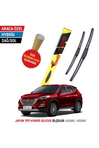 Inwells Hyundai Tucson Inwells Hybrid Silecek Takımı (2015-2019) ürün görseli