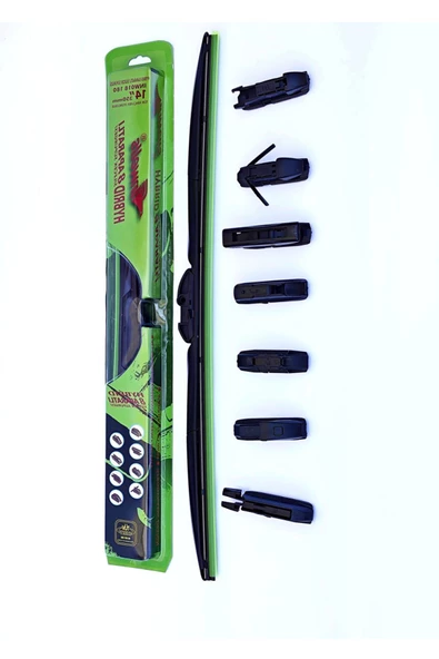 Inwells Ford Fiesta  İnwells 8 Aparatlı Yeni Hybrid Silecek Takımı 65x40 - Resim 2