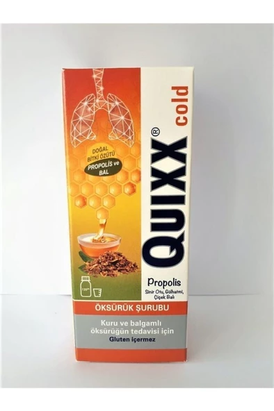 Quixx Cold Propolis Şurup 100 Ml (SKT:04/2025)