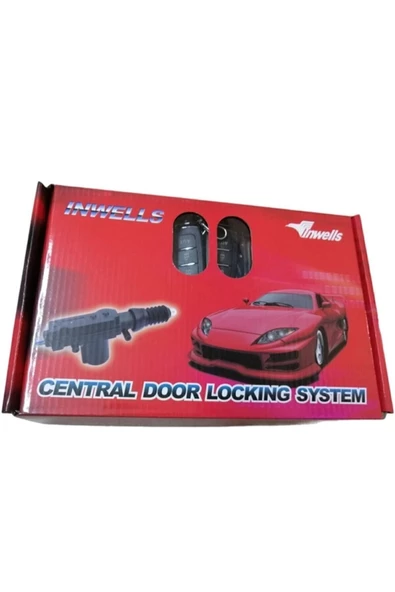 Inwells Kumandalı Beyinli Oto Merkezi Kilit Motoru Seti - 2