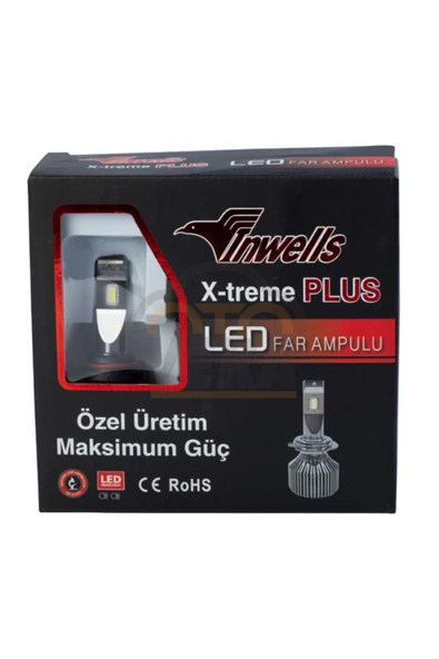 Inwells Yeni Flash Csp Led Xenon (ZENON) 9005 20,000 Lümen Arıza Işığı Yakmaz 12-24 V Uyumlu - 4