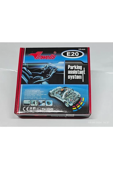 Inwells Otovera 18 mm Yeni Sesli Park Sensörü E20-18mm Gri - 4