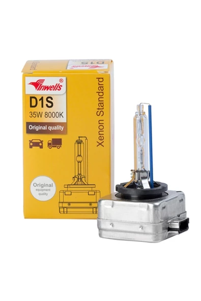Inwells Xenon (zenon) Ampulü D1s 8000k Açık Mavi