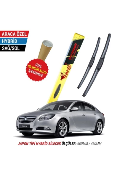 Inwells Opel Insignia Inwells Hybrid Silecek Takımı (2008-2016) ürün görseli