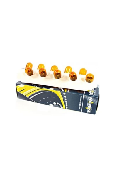 Narva 12v 5w T10 Turuncu 12961cp (AMBER) 10 Adet - Resim 4