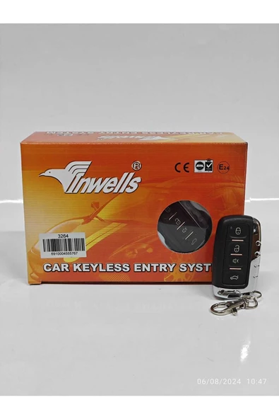 otovera İnwells  Yeni kumanda 3264  Kumandalı Açma-kapama 12v Sinyalli  Uyumlu