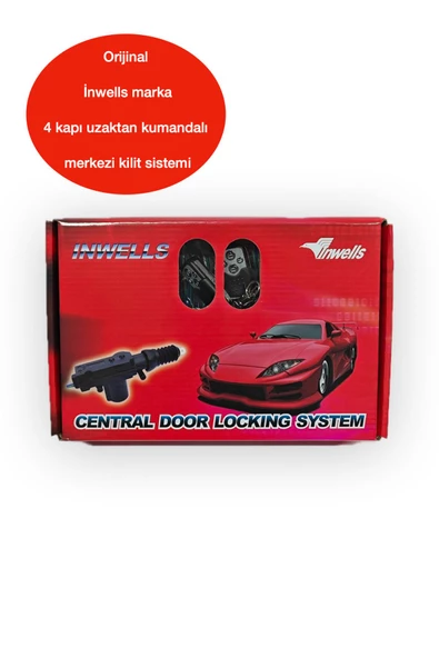 otovera İnwells Kumandalı 4 Kapı Merkezi Kilit 3805  Ürün