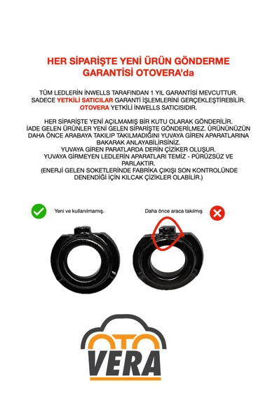 Inwells Yeni Inwells X-treme H3 12-24v Uyumlu Led Xenon (ZENON) 10.000 Lümen - Resim 2