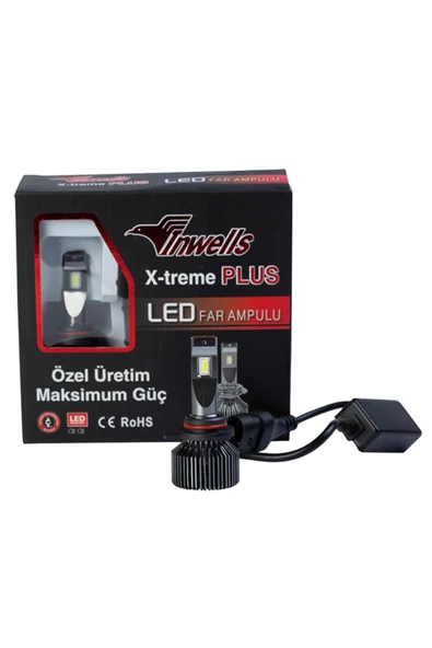 Inwells Yeni Flash Csp Led Xenon (ZENON) 9005 20,000 Lümen Arıza Işığı Yakmaz 12-24 V Uyumlu - 3