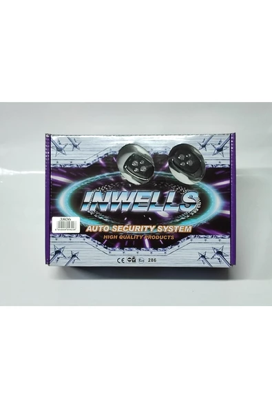 Inwells Oto Alarm Uzaktan Kumandalı 3805 12v