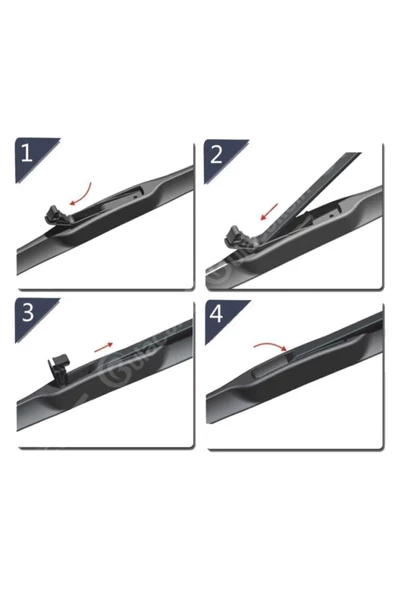 Inwells Toyota Corolla İnwells Hybrid Silecek (2019-2023 Yeni kasa corolla ) 700-350mm - Resim 3