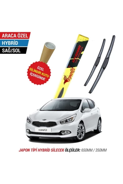 Inwells Kia Ceed Inwells Hybrid Silecek Takımı (2012-2018) ürün görseli