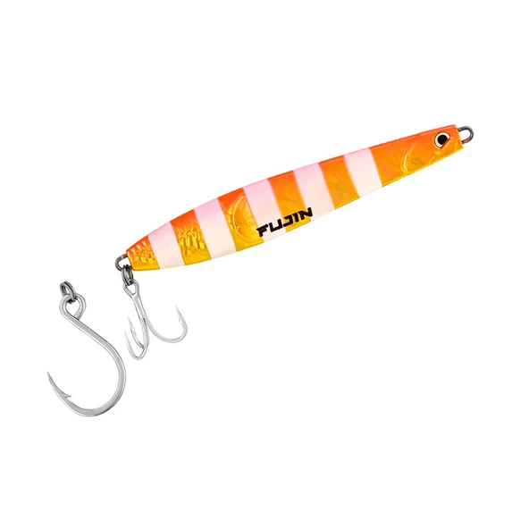 Fujin Jigeer 28gr 102mm Kaşık Yem  MT20 Gold Pink Zebra Glow ürün görseli 1