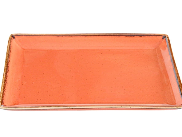 Porland Seasons Turuncu Kahvaltı Tabağı 04ALM002455 - 2