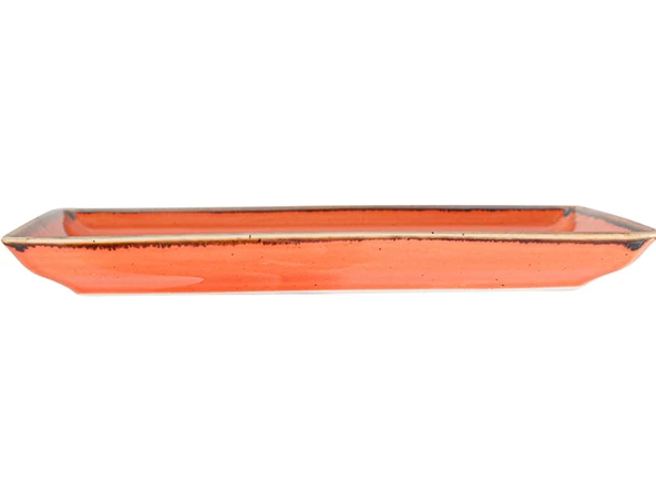 Porland Seasons Turuncu Kahvaltı Tabağı 04ALM002455 - 3