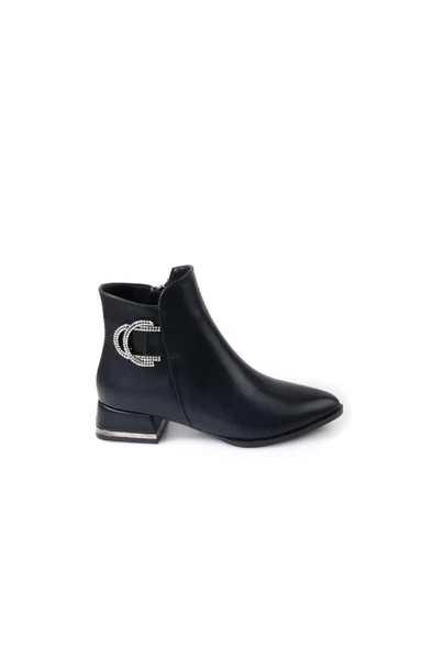 Papuçcity Dnz 03008 Kadın 3,5 Cm Topuklu Bot - 3