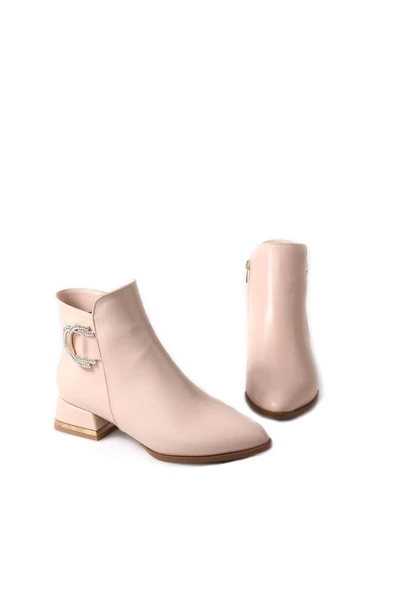 Papuçcity Dnz 03008 Kadın 3,5 Cm Topuklu Bot - 7